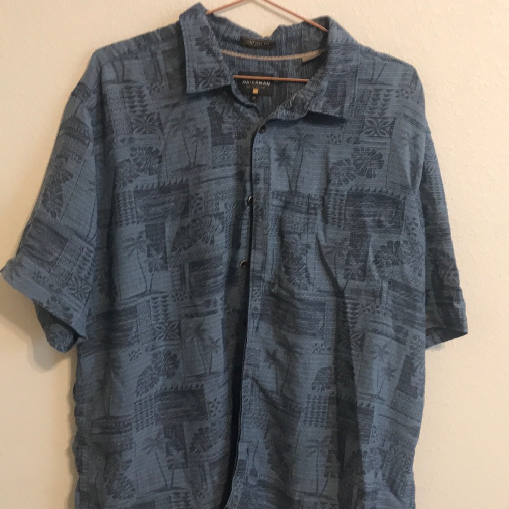 ♻️Quiksilver Waterman Collection Button Down Dress Shirt